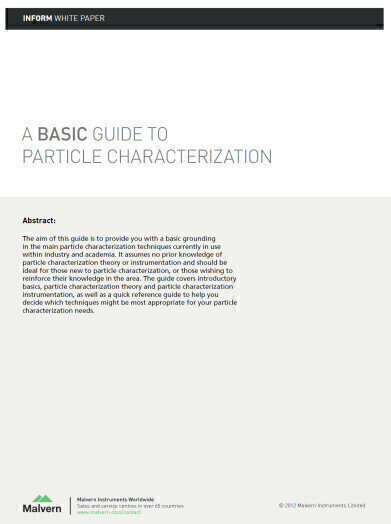 Back to Basics with Particle Characterisation White Paper