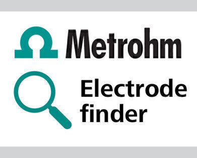 Now available on your iOS (Apple) device: the Metrohm Electrode Finder App
