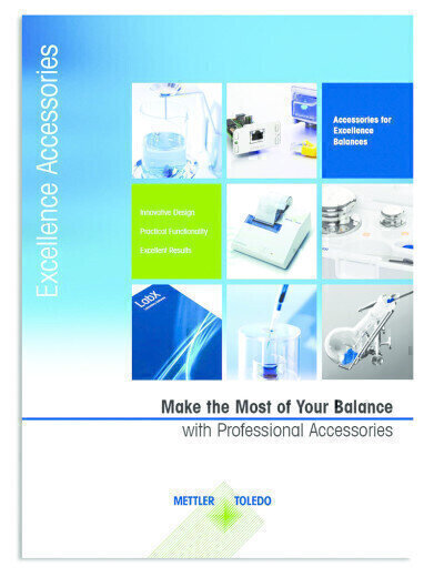 Excellence Balance Accessories for enhanced weighing
