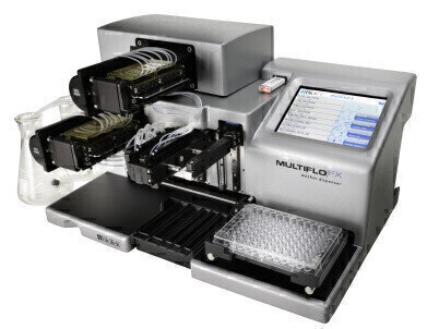 Microplate Dispenser Combines Bulk Dispensing and Washing for Automated Workflows
