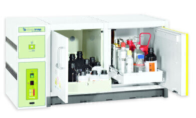 Chemtrap, the new standalone filtration system for fireproof cabinets
