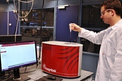 Benchtop NMR Spectrometer Used For Polymer Research At The Delft ...