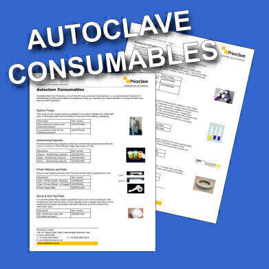 New Autoclave Consumable Range Launched
