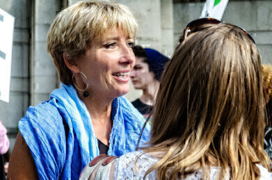 Why Did Emma Thompson Drag a Gigantic Polar Bear through London?
