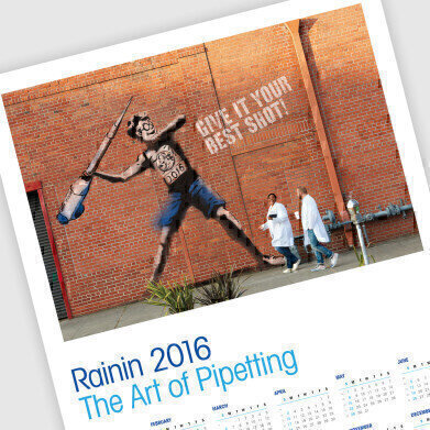 Liven up your Lab Walls with the New Free 2016 'Art of Pipetting' Wall Calendar
