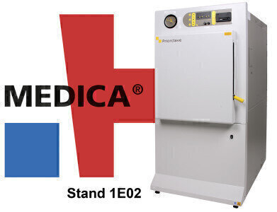 Energy Efficient Autoclaves on Show at Medica 2016
