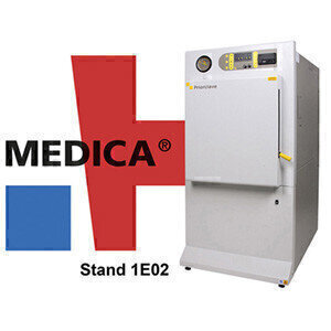 Priorclave Features Energy Efficient Autoclaves at Medica*
