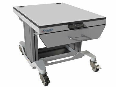 New Mobile Table Series for Lab Devices Withstands Large Mechanical Loads