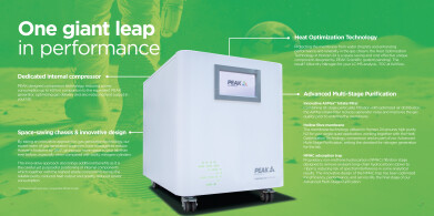 Peak Scientific launch the most energy-efficient nitrogen generator for single quad LC-MS