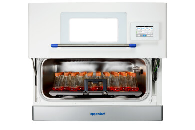 New CO<sub>2</sub> incubator shaker with 180°C sterilisation routine