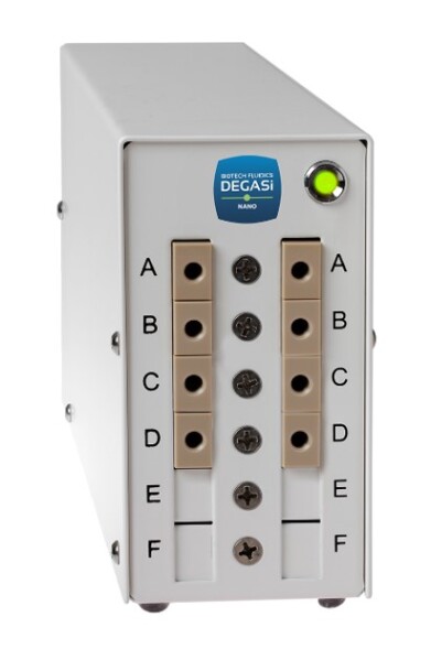 Nanoscale degasser and micro flowmeter